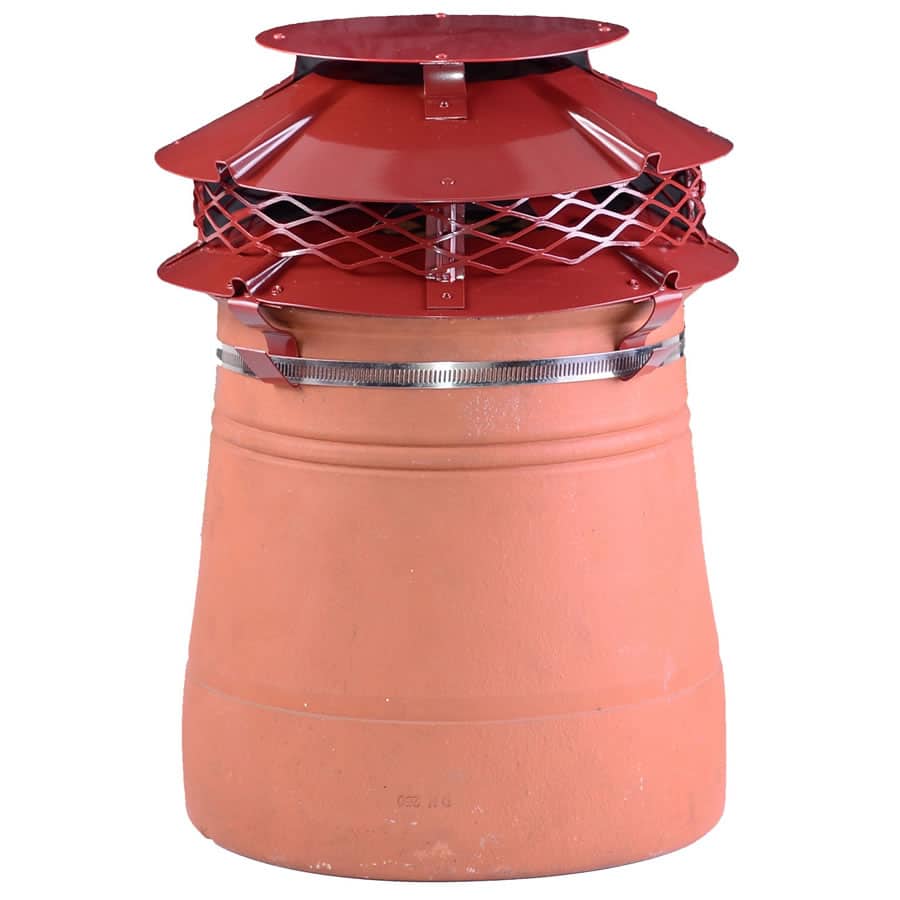 Brewer UFO Mark II Terracotta Cowl - Strap Fixing