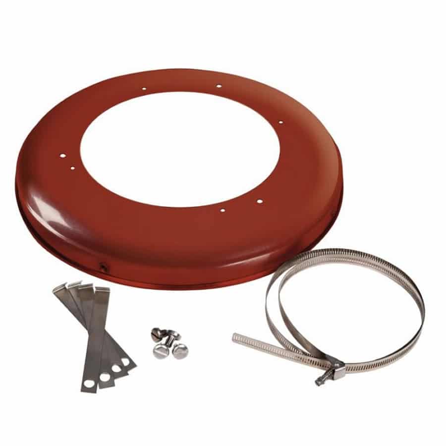 Chimney Cowl Oversized Adaptor Plate for Large Chimney Pots
