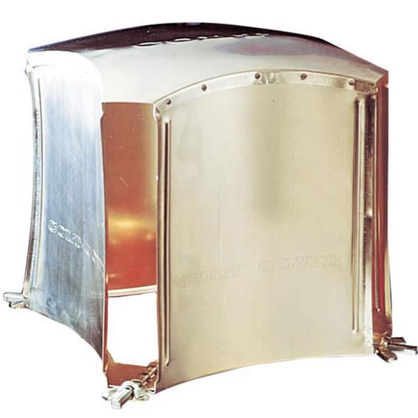 The Colt Anti Downdraught Chimney Cowl was first produced by Colt in 1931 and we are pleased to have this brilliant Cowl as part of our Chimney Cowl Product range. This product has stood the test of time and is still popular with many installers today as it has a proven track record of reducing downdraught. For optimum performance, position one of the corners of the Colt Cowl directly facing the prevailing wind.